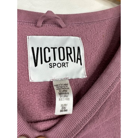 Victoria Secret Sport Keyhole Long Sleeve Shirt sz‎ XS Pink - Picture 2 of 5